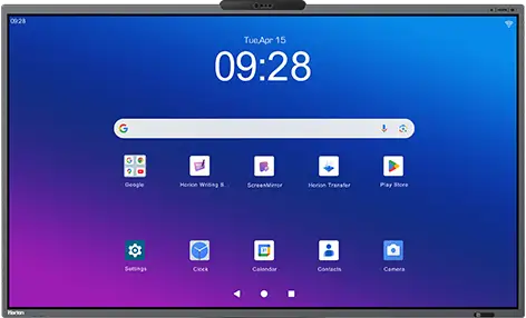 Horion M6A Pro V2 paneli old tomondan — yuqorida 48MP AI kamera moduli